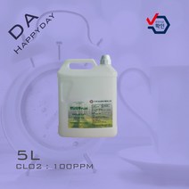 손소독제 만들기 순수 이산화염소수 살균소독 스프레이 항생제 내성균 완벽차단 만나오투5L 20L, 5L, 1개
