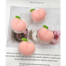 수리39링 [당일출고] 과일 복숭아 모찌 말랑이 그립톡 스마트톡 핸드폰 거치대