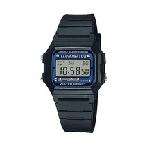 Casio 남성용 일루미네이터 쿼츠 시계 레진 스트랩 블랙 18 (EAW~F~105W~1A)216627