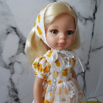 파올라레이나옷 노랑병아리 원피스(완제품)