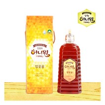 [예찬] [허니원] 밤꽃벌꿀1kg(튜브), 상세 설명 참조