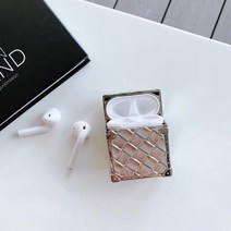감각적인 에어팟케이스 실리콘 가죽 빈티지 명품 3d 고급스러운 브랜드 핸드백 토트 호보 백 헤드폰 케이스 for apple airpods 12 pro 보호 이어폰 커버 액세서리, n 에어팟 12용