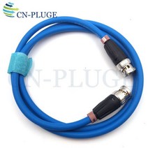 BNC 플러그-BNC 플러그 SDI 피그 테일. 카메라 RF 동축 케이블 Canare LV-61S 75ohm 비디오 신호 전송 라인, 03 blue_11 2m