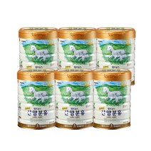 후디스 프리미엄 산양분유 1단계 태어나서 6개월까지 800g 6캔