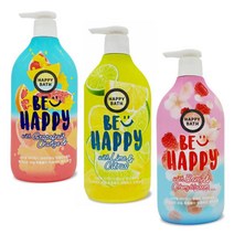MMS_바디워시 향기좋은 향좋은 향오래가는 온가족클렌져 클렌저 샴푸 과일향 샤워 촉촉한 향수 바스_mms, MMS_해피바스 스마일바디워시900g(유자라임)