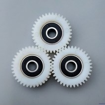 3pcs 36 치아 기어 전기 자전거 모터 수리 기어 나일론 치아 유성 기어 bafang 모터 기어 베어링 커넥터에 적합