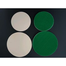 벨크로양모패드/ 단모패드/ 광택패드/ 압축형, 5인치×4mm