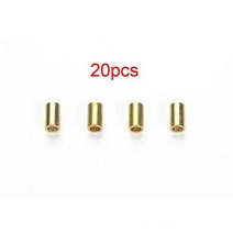 미니포크레인 부속 더블 롤러 황동 튜브 타미야 미니 4WD 부품 자체 제작 학습 조각 두 섹션 가이드 휠 94801 20 피스 191535