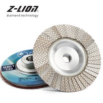 Z-LEAP 다이아몬드 전기 도금 플랩 디스크 금속 본드 알루미늄 M14 5/8-11 스레드 앵글 그라인더 건식 습식 사용, 200, 2개