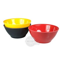 멜라민 퓨전볼 6볼 색상랜덤 업소용기 분식볼 간식볼