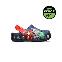 [크록스] 공식 키즈 CROCS FL MARVEL BAND LGHT CLOG K NAVY