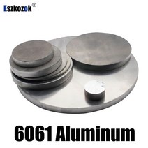 강철판 알루미늄판 플레이트 6061 알루미늄 원형 시트 맞춤형 크기 사용 가능, [14] 100x1mm 1pc, 1개