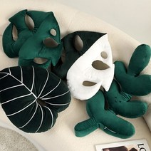 [바보사랑] 북유럽 나뭇잎 거실 쇼파 인테리어 쿠션[청년리빙]
