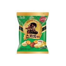 롯데 스카치 세가지 317g 발효버터 사무실간식 탕비실사탕 유아간식 군것질 졸음방지, 17개