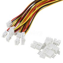 미니 마이크로 커넥터 플러그 와이어 30cm 26AWG 케이블 10 세트 JST PH 2.0MM 2 핀 3 핀 4 핀 5 핀 6 핀, 04 5Pin  10Set