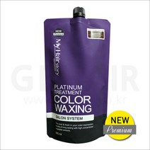 마이헤어스토리 플래티넘 트리트먼트 칼라왁싱 500ml, 레드, 1개
