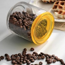 식당주방 업소용 컬러뚜껑 밀폐유리병 2P세트 수제쨈병 양념 수제피클, 유리병 490ml 색상랜덤 2P