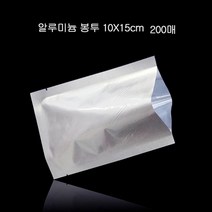 [KT알파쇼핑]은은한 광택 비접착식 알루미늄 봉투 10X15cm 200매