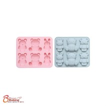 차칸쿡-실리콘몰드 곰과토끼6구 랜덤1개