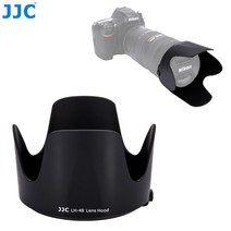 jjc 니콘 af-s nikkor 70-200mm f2.8g ed vr ii 렌즈 용 jjc 가역 렌즈 후드 쉐이드 프로텍터 니콘 hb-48 hb48 렌즈 후드 교체