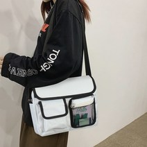 메쉬 포켓 캐주얼백