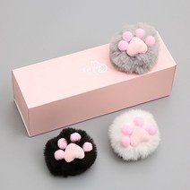 [개냥집사] 고양이 양모볼 밍크캣닢 귀여운발바닥