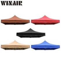 런웨이브 600D 3중코팅 천막지붕 2 x 2 m, 3mx2m_블루