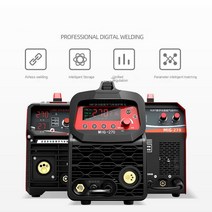 논가스용접기 용접기 2in 1 디지털 가스 용접기 디스플레이 전기 작업용 CO2 가정용 보호 기능 없음, 한개옵션0
