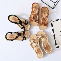 오노마 오노마 ONM 여성 보헤미안 스트랩 샌들 플랫슈즈 3cm (3color) (8806406)