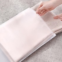PVC 슬라이드 지퍼백 반투명 지퍼백 대형 40X50cm 4개, 대(L), 대형 4개