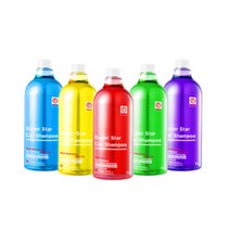 파이어볼 슈퍼스타 카샴푸 1L 고농축 중성타입 (희석비 1:700), 레드