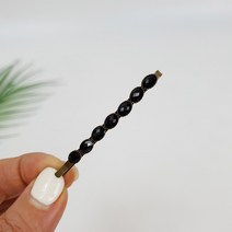 빈티지 앤티크 호마이카 옆머리 6 cm 미니 일자 머리핀 헤어실핀