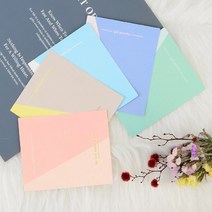 파스텔 축하메세지 카드 감사엽서 초대장 회사 돌잔치, 색상, 녹색