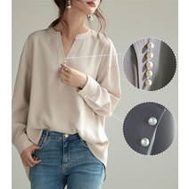 구김없는 여성셔츠 쉬폰블라우스 오피스룩