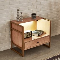 이케아 서랍식 철제 우드 쇼파 서재 침대옆 협탁 국내제작 거실 이동식 소파테이블 미니수납장, 이동식 소파테이블 화이트