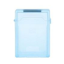 2.5 인치 ide sata hdd 하드 디스크 드라이브 보호 저장 상자 보호 덮개, 푸른