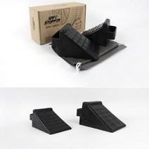 리베로고임목 타이어고임목 경사버팀목 차량타이어경사보호 소 대 2PCS, 대형 1세트(2.5t이상 화물차용)