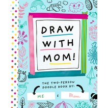 Draw with Mom!: The Two-Person Doodle Book Paperback, Bushel & Peck Books, English, 9781638190257