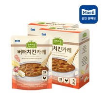 매일유업 상하키친 버터치킨카레 3p, 510g, 2개