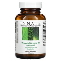 Innate Response Formulas 이네이트 리스폰스 포뮬라 비타민D3 5000IU(125mcg) 캡슐 60정