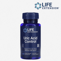 라이프익스텐션 요산 조절 Uric Acid 60베지캡슐, 1개