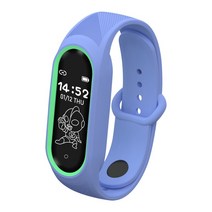 심박계 자전거 팔뚝 가슴 속도계 케이던스 아이 스마트 워치 피트니스 Bracelet Heart Rate 혈액 산소 moni, 05 Purple