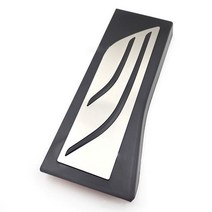 자동차페달 BMW X6 G06 2020 용 자동차 풋 페달 스테인레스 스틸 가스 브레이크 가속기 미끄럼 방지 드, 04 4 pcs