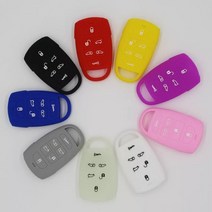 카니발 그랜드카니발 6버튼 리모컨 실리콘 케이스, 노랑