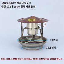옥상환풍기 굴뚝환풍기 베란다환풍기 연기배출기 유도 가정용 스토브흡연 민간 주택 화재 강, 2.베어 메탈 1개의 고출력 40와트 3리프 구경 12