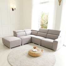 일루일루 네모 아쿠아텍스 방수 발수 원단 모듈 확장형 소파, 기본 팔걸이_우형(앉았을때 팔걸이 오른쪽)