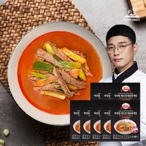 [박건영] 셰프의 대파육개장 550g x 8팩, 상세 설명 참조