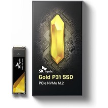 SK하이닉스 SK hynix 골드 P31 1TB PCIe NVMe Gen3 M2 2280 인터널 SSD 3500MBS까지 사용 가능 콤팩트 SSD 폼 팩터 솔리드 스테이트 드라이, 500GB