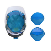 에스투산업 극세사 안전모 땀받이 내피, 2개