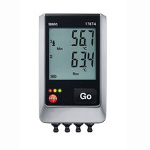 Testo 온도 데이터 0572 1764. 타입 K T G, 01 Testo 176-T4